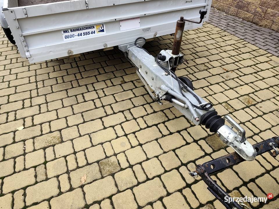 Przyczepa Dwuosiowa KOCH DMC 2600400x185Burty 2000kg Wodzisław