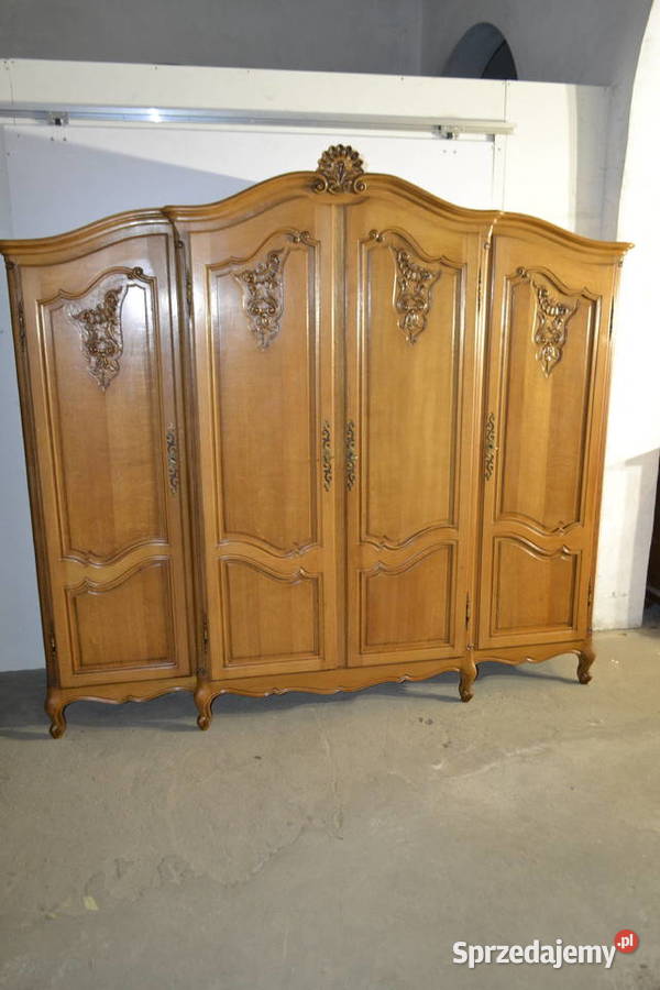 szafa ludwikowska 4 drzwiowa dąb sprzedam
