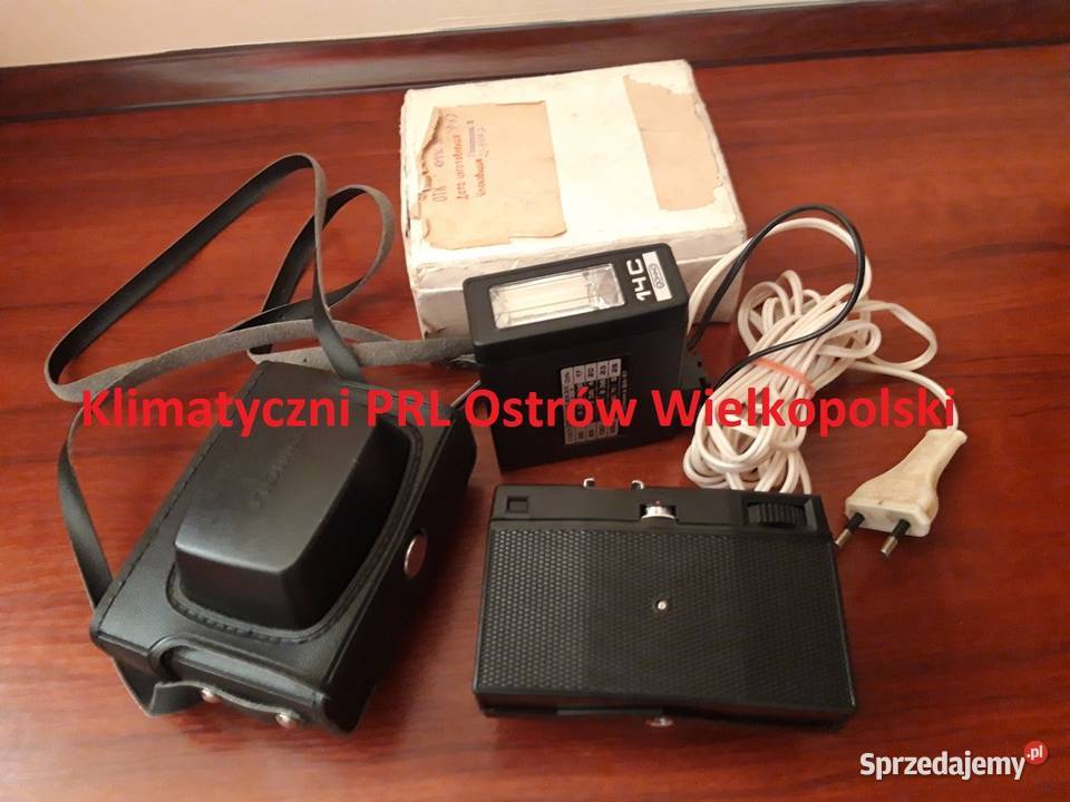 Aparat fotograficzny SMIENA 8 lampa błyskowa PRL śląskie sprzedam