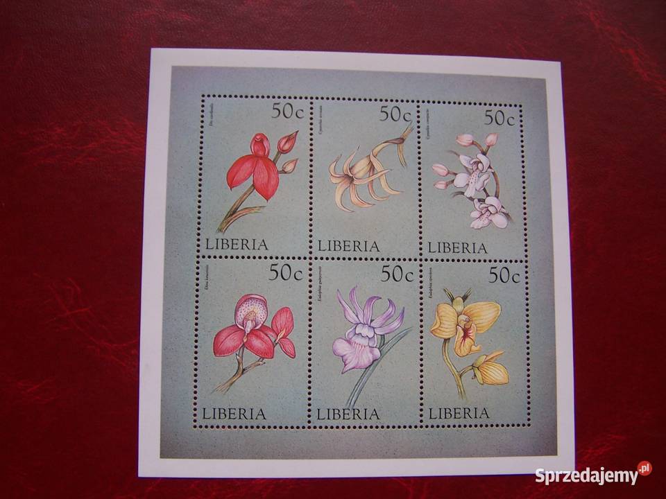 Liberia 1999 MNH Flora Kwiaty Afryki Tychy