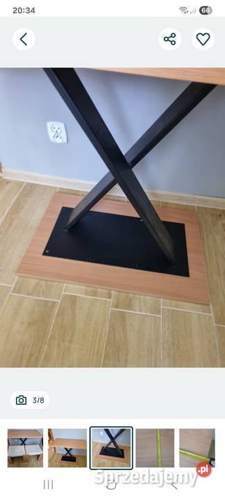 Stół plus 2 taborety 55cm Wręczyca Wielka sprzedam
