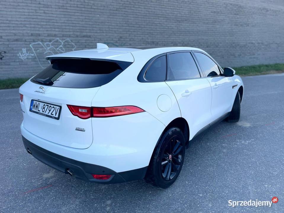 Jaguar FPace 25T 20i 250 AWD Prestige Serwis ASO ogranicznik prędkości Marki sprzedam