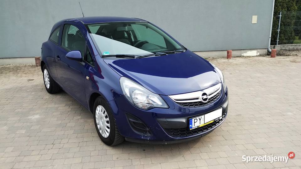 Opel Corsa D 2014 12 30 przebiegu klimatyzacja Poznań sprzedam