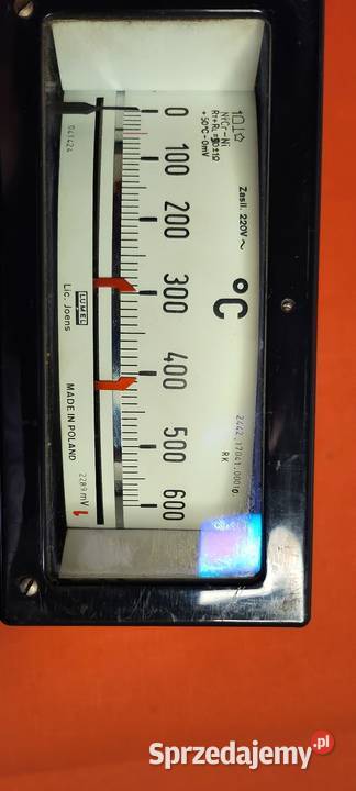 Analogowy miernik temperatury Lumel Mierniki elektryczne