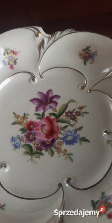 Miseczka paterka z kwiatkami Ilmenau Germany Gdańsk