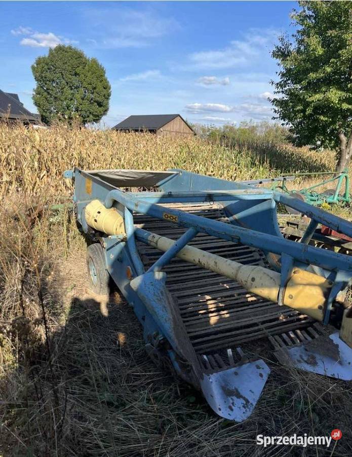 Kopaczka do ziemniaków dwurzedowa elewatorowa nieuszkodzony Świdnik