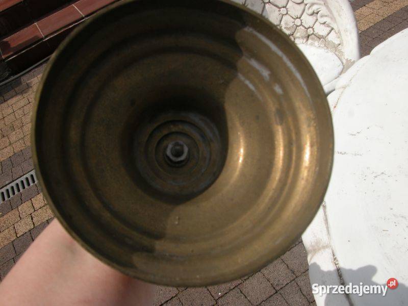 stare mosiężne świeczniki 3 sztuki Wyposażenie wnętrz