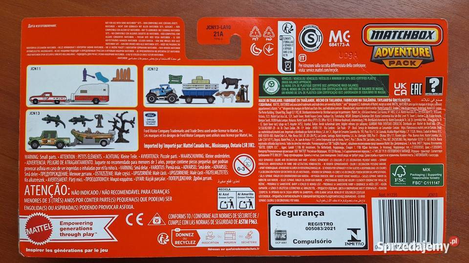 MATCHBOX ADVENTURE PACK CROCODILE COUNTRY SWAMP mazowieckie