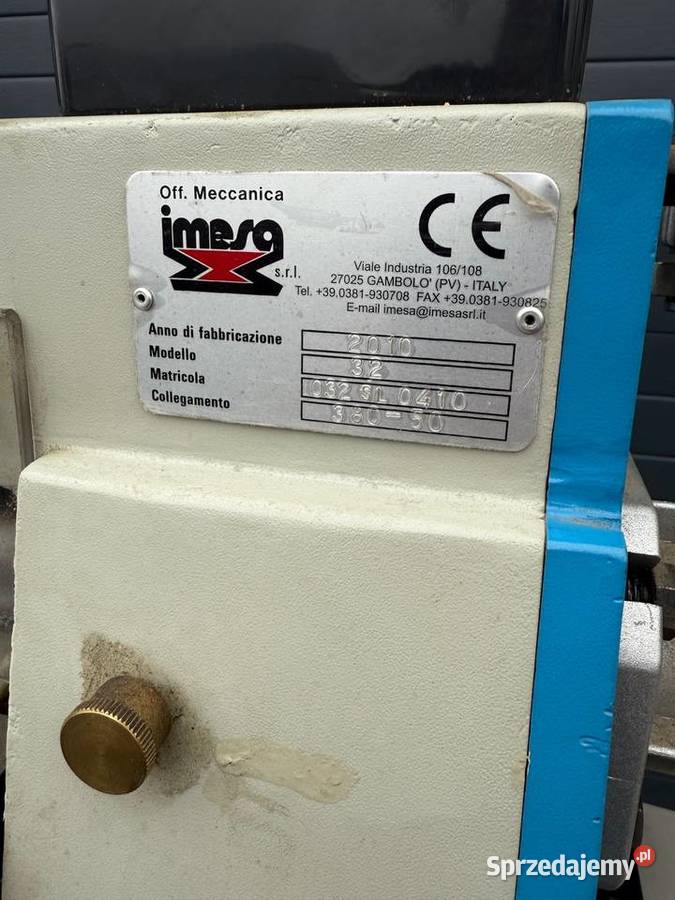 Imesa Paskarka krajarka pasków maszyna do cięcia sprzedam