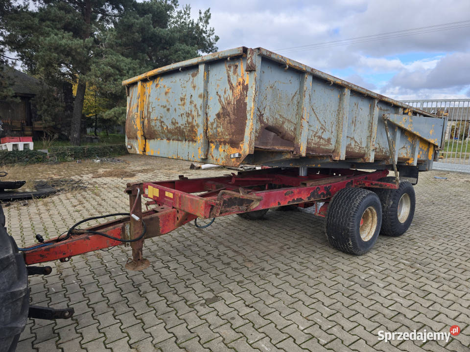 Przyczepa wywrotka MORE MASKINER T041k 10 ton warmińsko-mazurskie Rudolfowo sprzedam