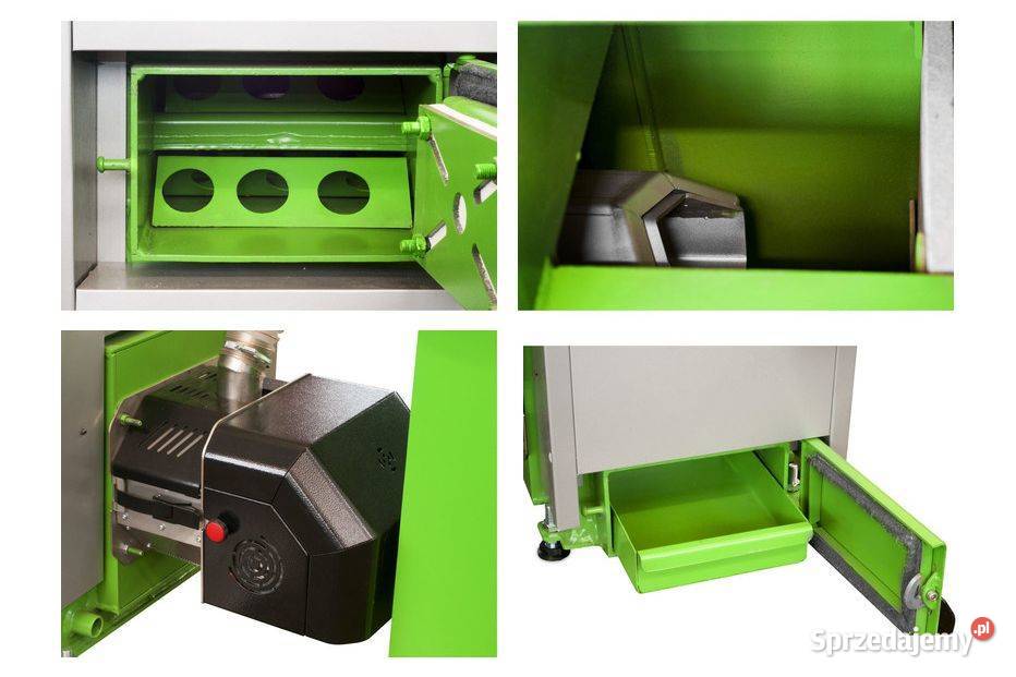 Kocioł kotły piec NKGP 25kW z podajnikiem na Kotły i Piece CO Pleszew sprzedam