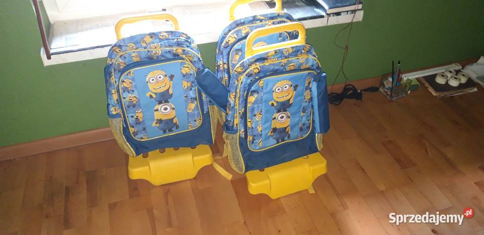 Plecak Mobilny Minionki firmy Safta Perfekcyjna sprzedam