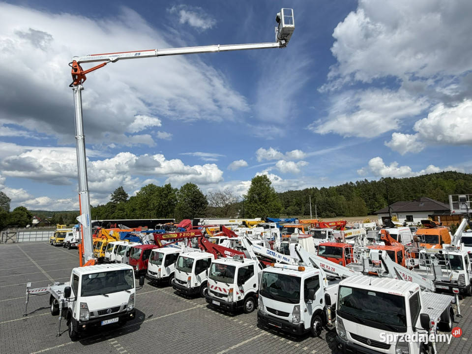 Nissan Cabstar Podnośnik Koszowy Zwyżka Multitel Rok produkcji 2018 Widełki sprzedam