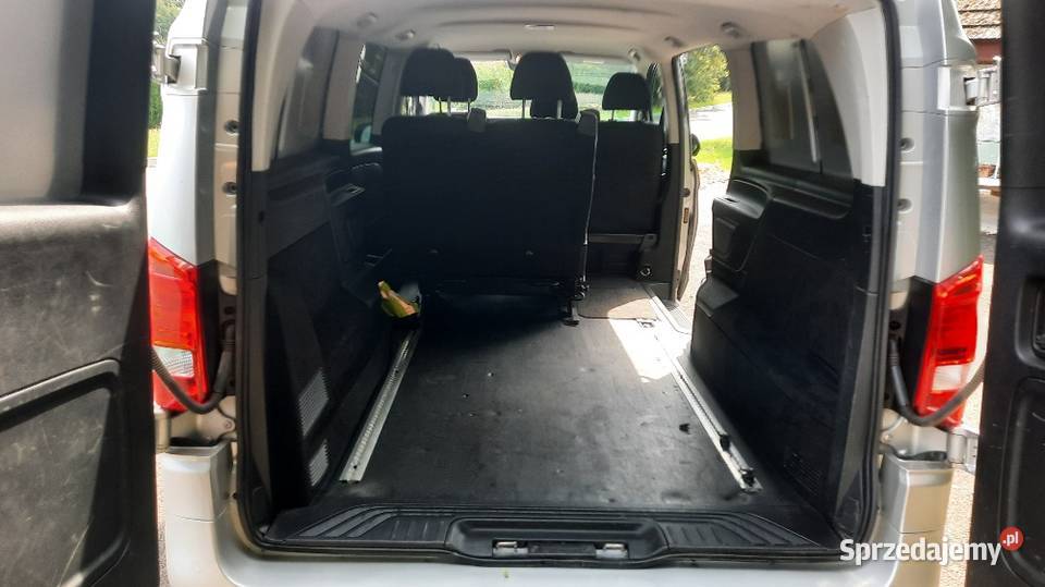 MercedesBenz Vito W447 ExtraLong 20163 4MATIC srebrny Jaśkowice sprzedam