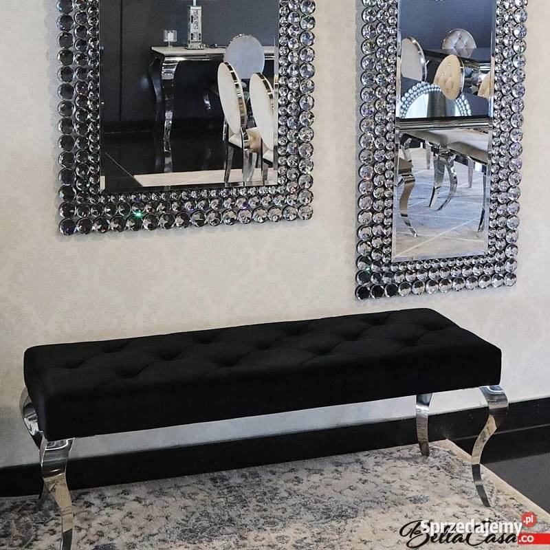 Pufa Ławka Podnóżek Ludwik pikowany RÓŻNE KOLORY 45cm Warszawa sprzedam