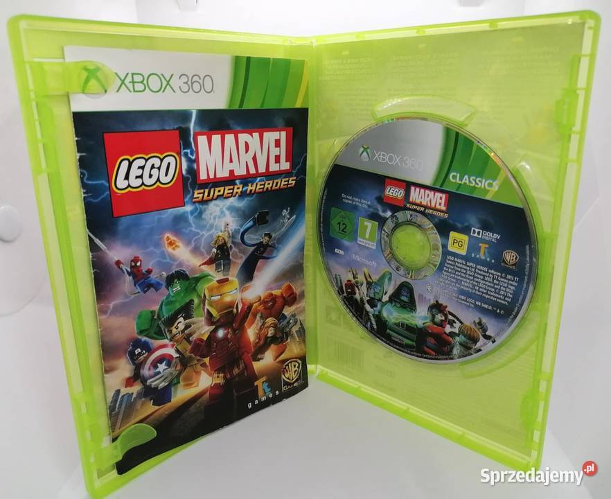 Gra Lego Marvel Super Heroes Xbox 360 Xbox360 Elbląg sprzedam