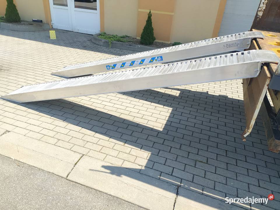 Najazdy aluminiowe 255m do 135T Dostawa Kraków