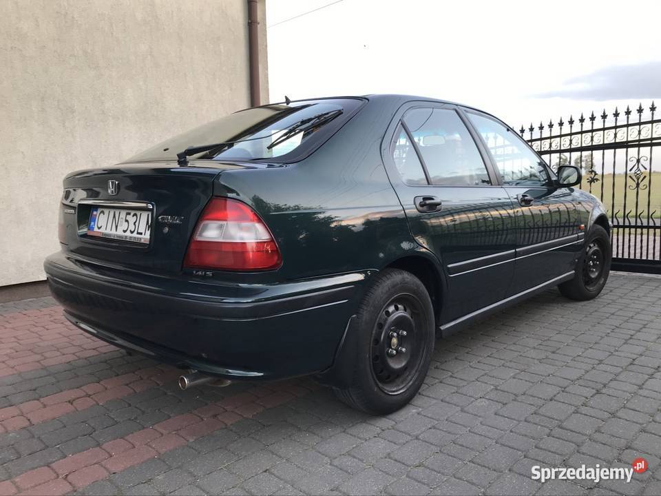 Honda Civic VI 14 gaz LPG fastback BAIKAL GREEN Kutno sprzedam