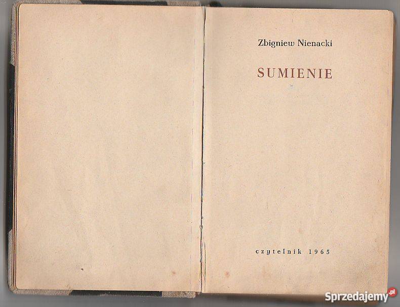 7422 SUMIENIE ZBIGNIEW NIENACKI Czyrna sprzedam