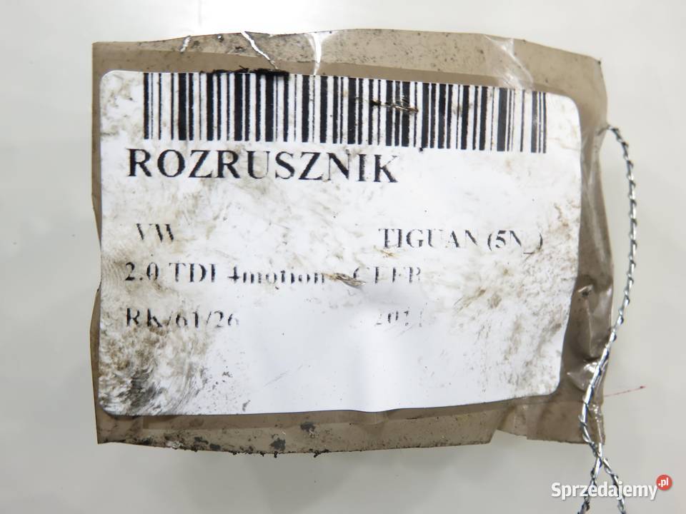 ROZRUSZNIK VW TIGUAN 5N 20 TDI 4motion CFFB osobowe