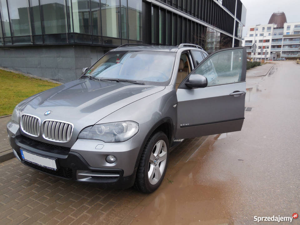 BMW X5 II E70 30sd 286 Polski SALON Bezwypadkowy kupiony w polskim salonie X5 Warszawa