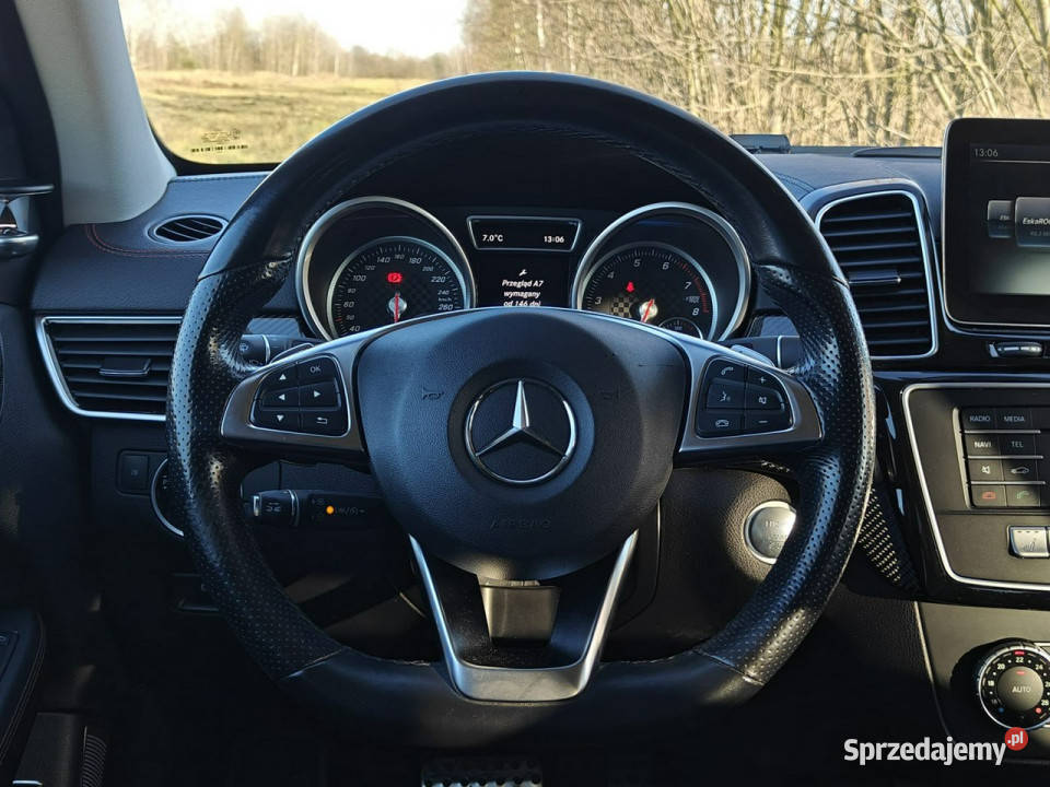 Mercedes GLE 500 W166 20152019 uszkodzony mazowieckie Karczew