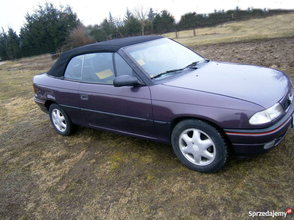 Opel Astra CABRIO Bertone 16 8v LPG alu bez elektryczne szyby Astra Olsztyn