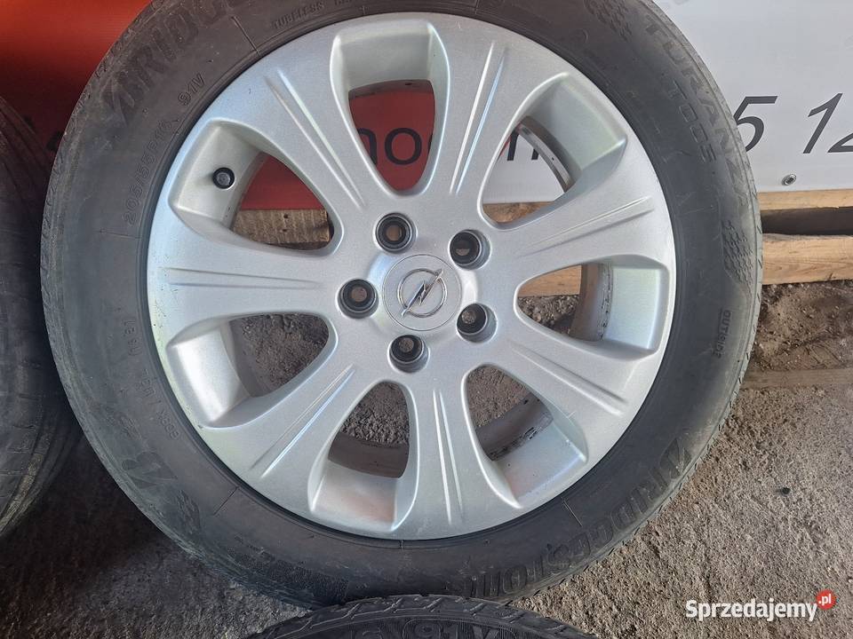 Alufelgi 5x110 16 ET39 Opel Astra Vectra Fiat Średnica 16" Choceń