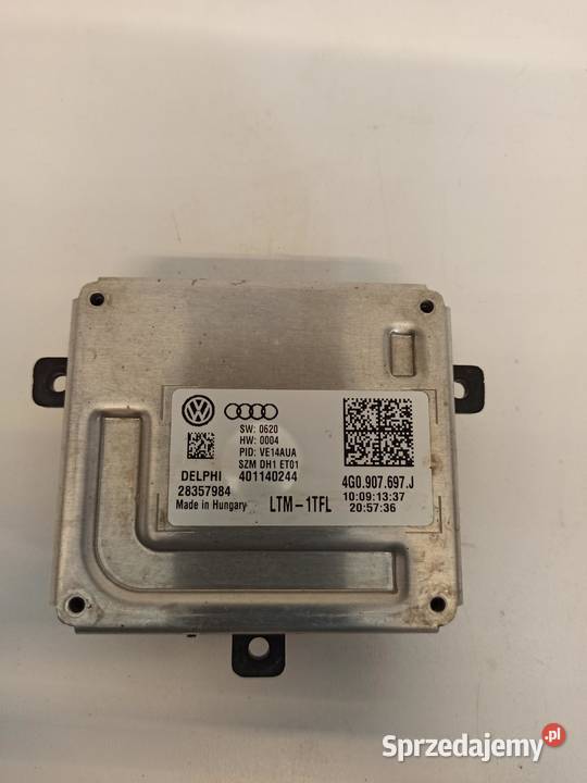 AUDI A7 MODUŁ STEROWNIK LED 4G0907697J