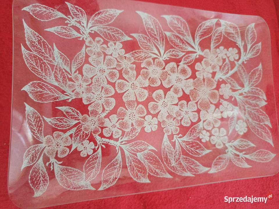 Patera huta Olbernhau 30 x 205 Porcelana i szkło Warszawa sprzedam