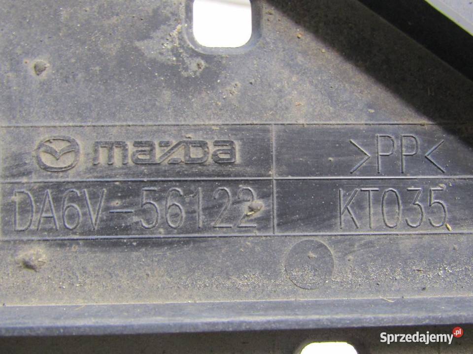 OSŁONA PŁYTA DOLNA PODWOZIA LEWA TYLNA TYŁ LEWY