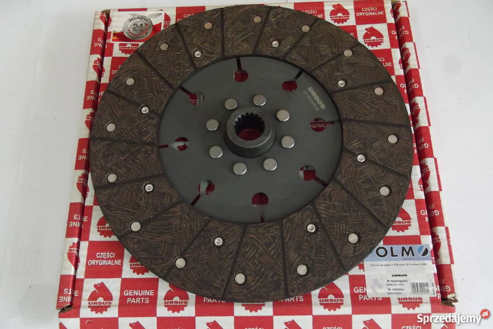 Tarcza sprzęgła FI 325 18 frezy URSUS C 385 Parczew