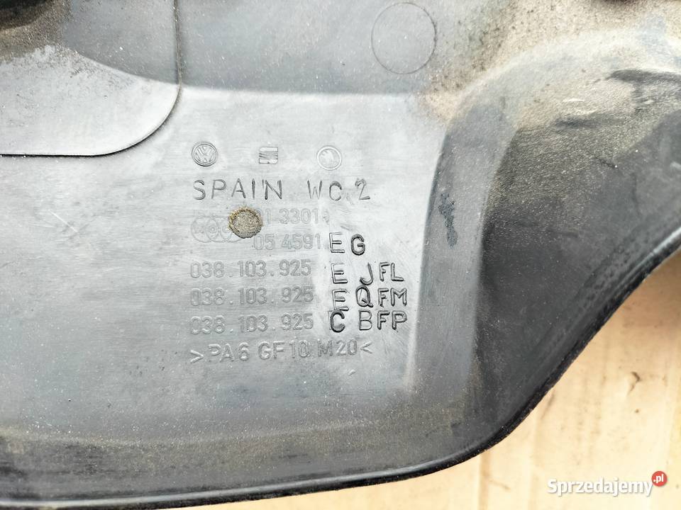 SKODA FABIA TDI OSŁONA POKRYWA SILNIKA GÓRNA Kamień-Kolonia sprzedam