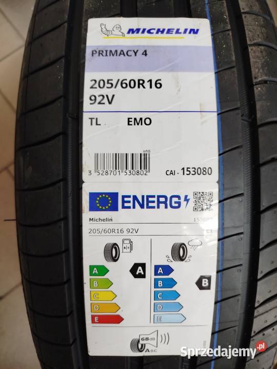 Opona letnia Michelin 20560R16 92V Primacy 4 MO 16cale łódzkie Łódź