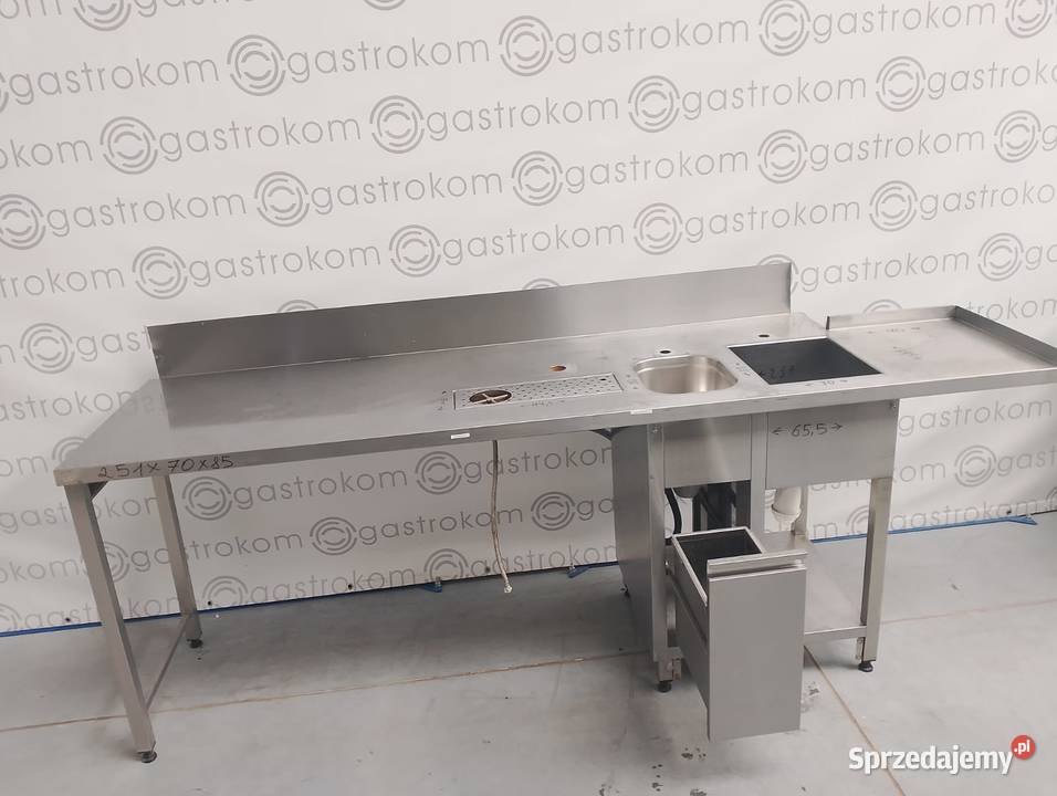 Stół barowy z 2 zlewami i kratką do dolnośląskie sprzedam