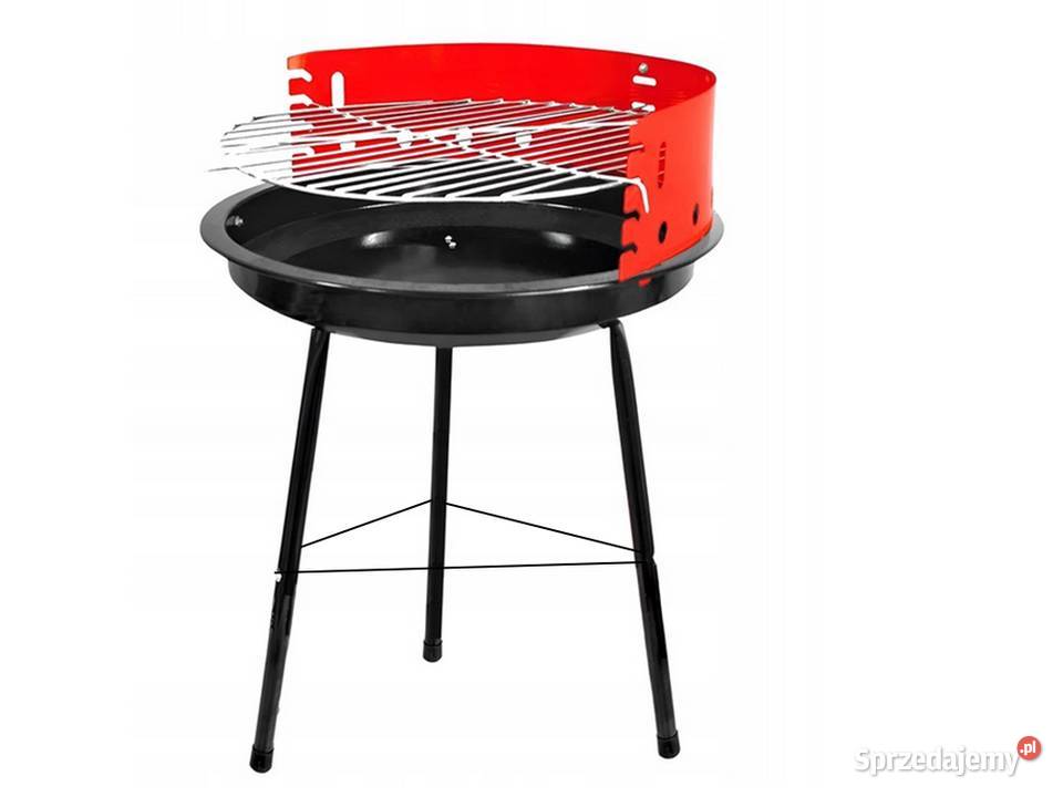 Grill węglowy brykietowy ogrodowy okrągły Biała Podlaska