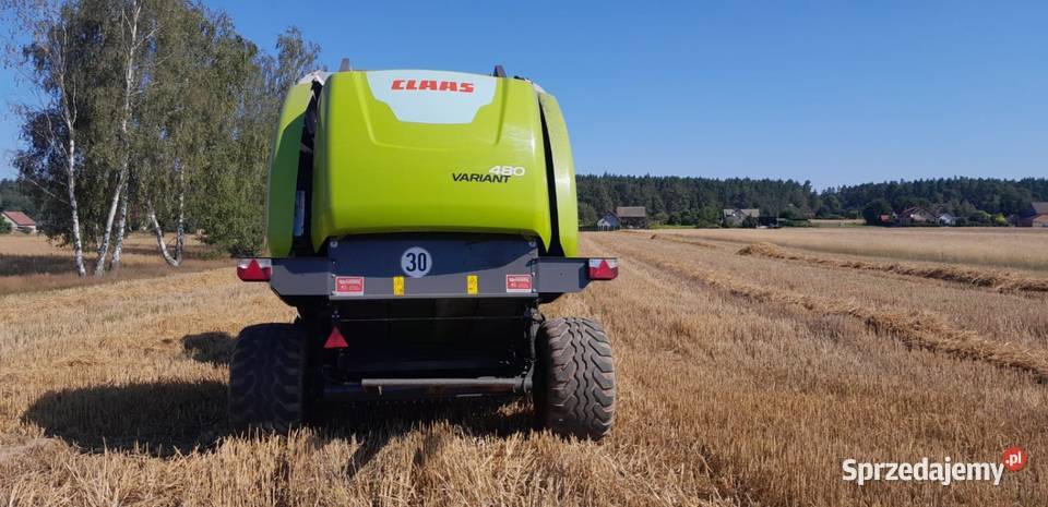 Claas Variant 480RC full wyposażenie dolnośląskie Godzieszów