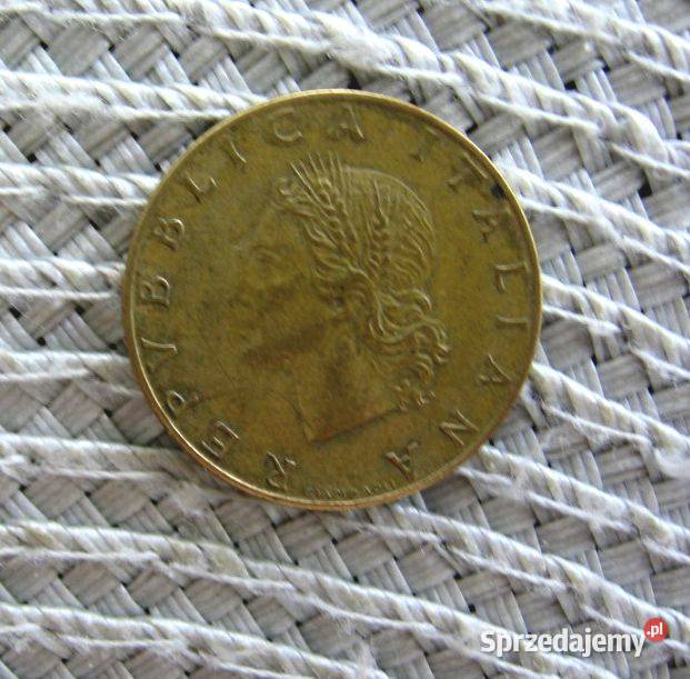 Włochy 20 Lirów 1957r Brązal Kolekcje Kalisz