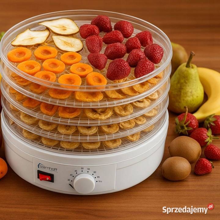 Suszarka 600W Do Owoców Grzybów i Ziół Kadelówka