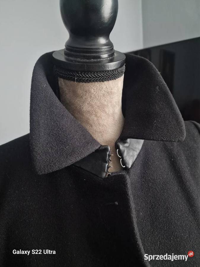 Płaszcz wełniano kaszmirowy PREMIUM Skierniewice sprzedam