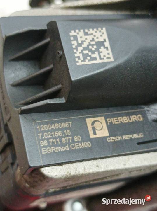 CHŁODNICA SPALIN 9671187780 14 HDI Citroen C3 II