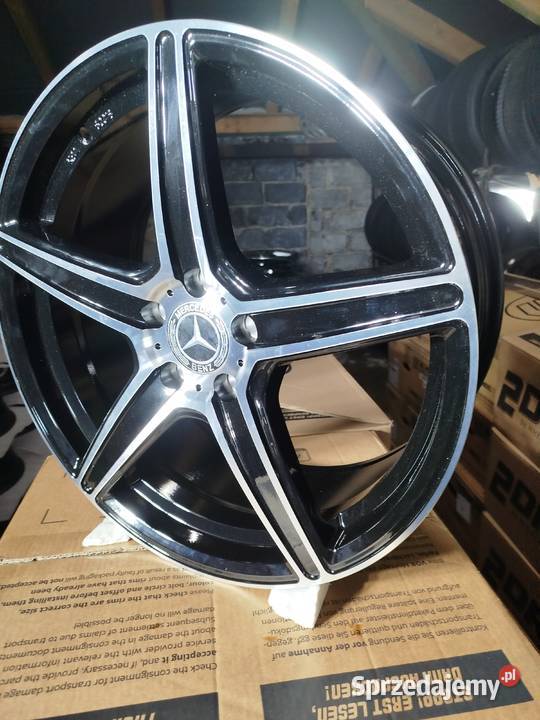 F375Alufelgi Nowe 19 5x112 Et45 Vw Skoda Audi aluminiowe Bąków