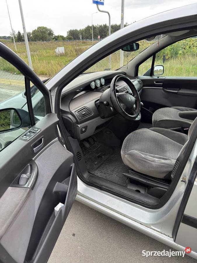 Peugeot 807 22 HDi 7 miejsc Nowe sprzęgło mazowieckie Wola Dłużniewska
