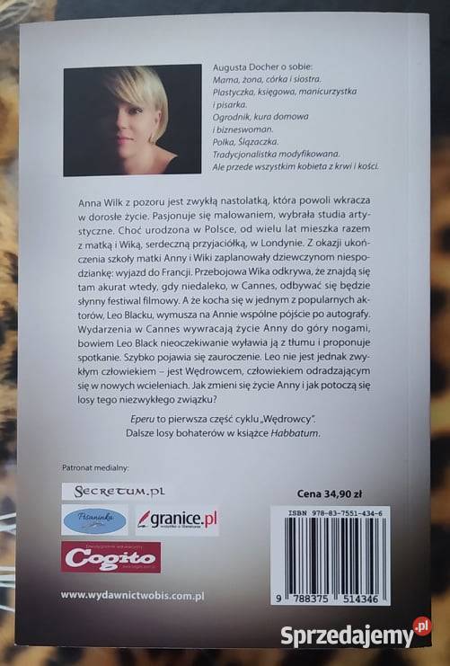 Eperu Wędrowcy Tom 1 Augusta Docher Pozostałe Warszawa sprzedam