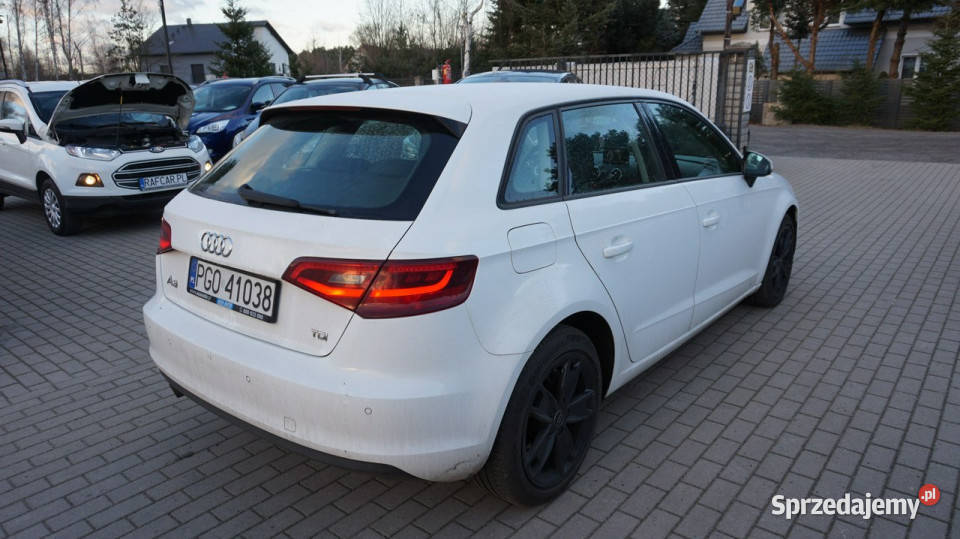Audi A3 Sportback piękny Gwarancja 8V 2012 podgrzewane fotele Zielona Góra