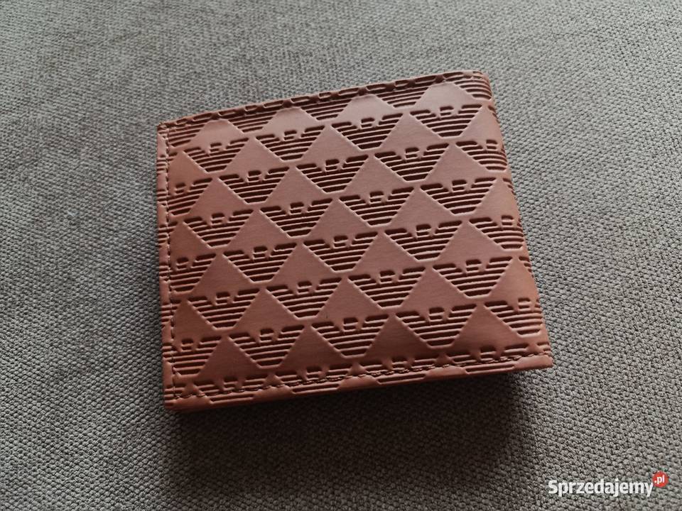 Portfel męski Emporio Armani Dla mężczyzn Białystok