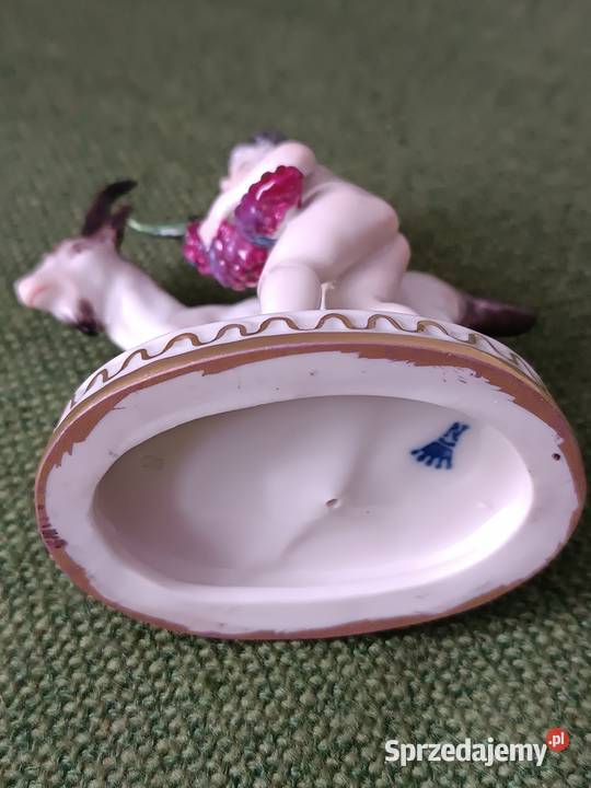 Porcelanowe stare sygnowane figurki Gorlice