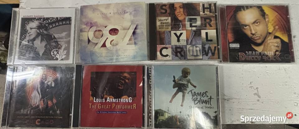 Kolekcja płyt CD różnego rodzaju 220 około Szczecin