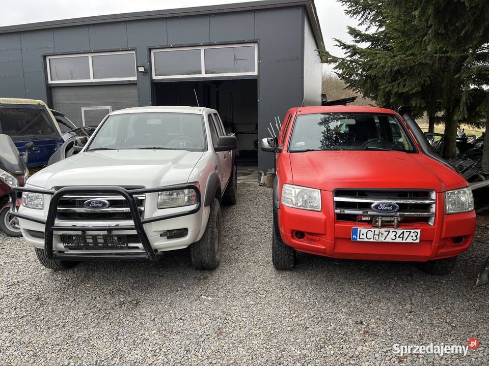 Ford Ranger 25tdci 143 2010r 4x4 Super stan biały podkarpackie sprzedam