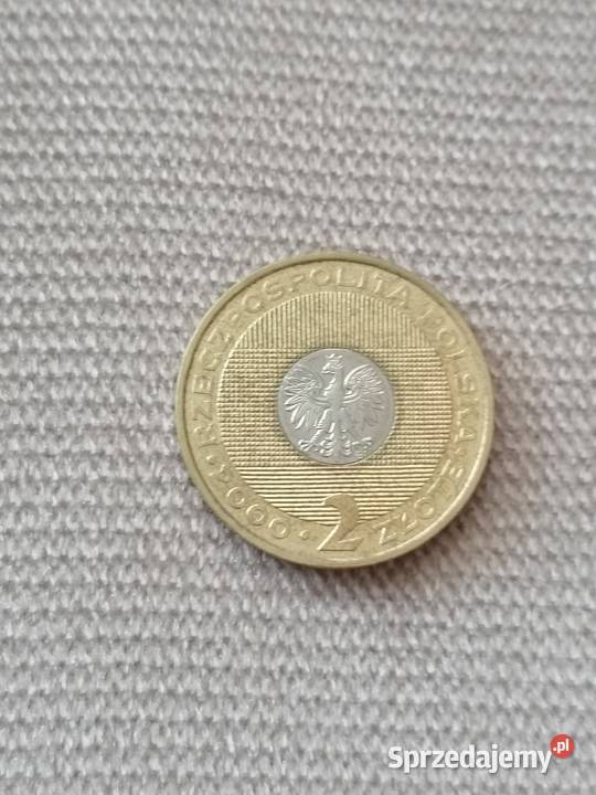 moneta 2 okolicznościowa 2000 Lat 2000 Wrocław sprzedam